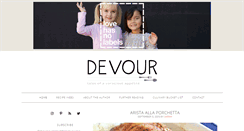 Desktop Screenshot of devour-blog.com